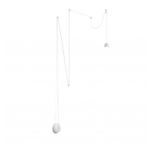 Подвесной светодиодный светильник Ideal Lux Tall SP1 Small Bianco 196794