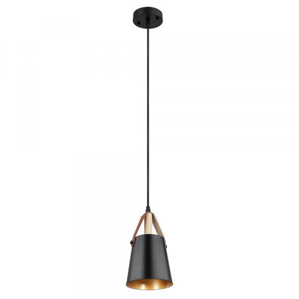 Подвесной светильник Arte Lamp THOMAS A7032SP-1BK Подвесной светильник Arte Lamp THOMAS A7032SP-1BK