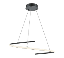 Подвесной светодиодный светильник Maytoni Curve MOD242PL-L33BK