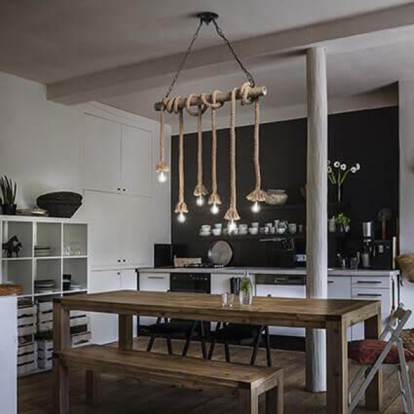 Подвесной светильник Ideal Lux Canapa SP6 134826 Подвесной светильник Ideal Lux Canapa SP6 134826