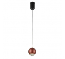 Подвесной светодиодный светильник Crystal Lux Caro SP Led Red