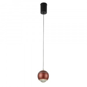 Подвесной светодиодный светильник Crystal Lux Caro SP Led Red