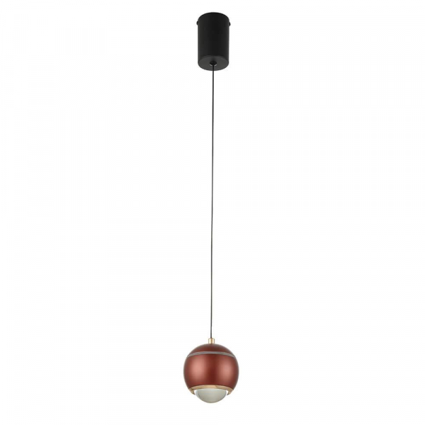 Подвесной светодиодный светильник Crystal Lux Caro SP Led Red Подвесной светодиодный светильник Crystal Lux Caro SP Led Red