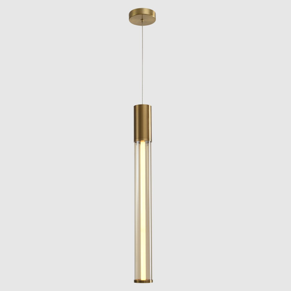 Подвесной светодиодный светильник Crystal Lux Lineup SP11W Led Brass Подвесной светодиодный светильник Crystal Lux Lineup SP11W Led Brass