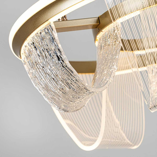 Подвесной cветильник LED4U L7706-460 GD Подвесной cветильник LED4U L7706-460 GD