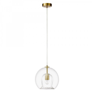 Подвесной светильник Crystal Lux Luisa SP1 Brass/Transparent