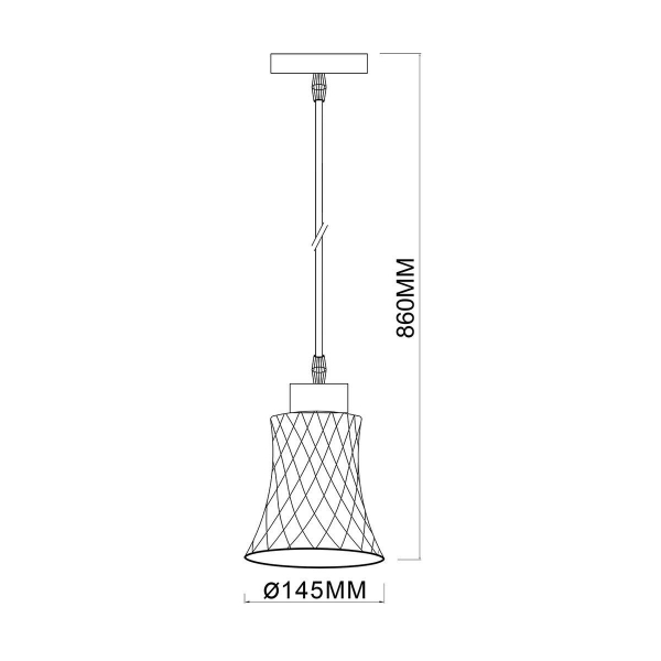Подвесной светильник Escada Carnival 10193/1S Smoke Подвесной светильник Escada Carnival 10193/1S Smoke