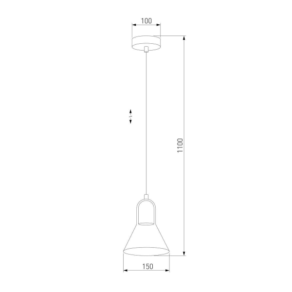 Подвесной светильник TK Lighting 2395 Vichy Gold Подвесной светильник TK Lighting 2395 Vichy Gold