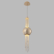 Подвесной светодиодный светильник Crystal Lux Navajo SP3W Led Gold