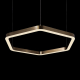 Подвесной светодиодный светильник Loft IT Titanium 10243M Gold