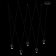Подвесной светодиодный светильник Loft IT Blackout 10357/5