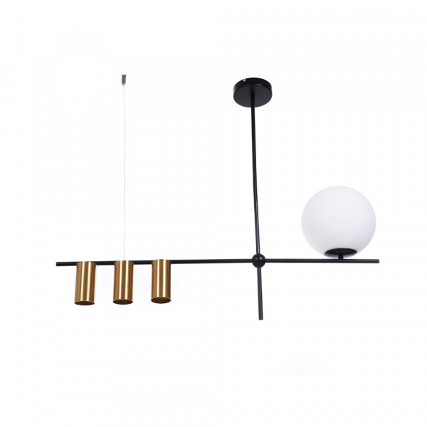 Подвесной светильник Lumina Deco Drino LDP 6042-4 BK+MD Подвесной светильник Lumina Deco Drino LDP 6042-4 BK+MD