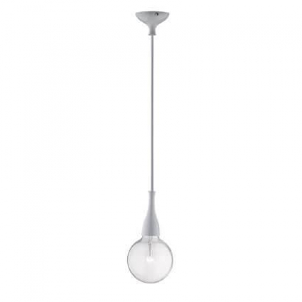 Подвесной светильник Ideal Lux Minimal SP1 Bianco 009360 Подвесной светильник Ideal Lux Minimal SP1 Bianco 009360