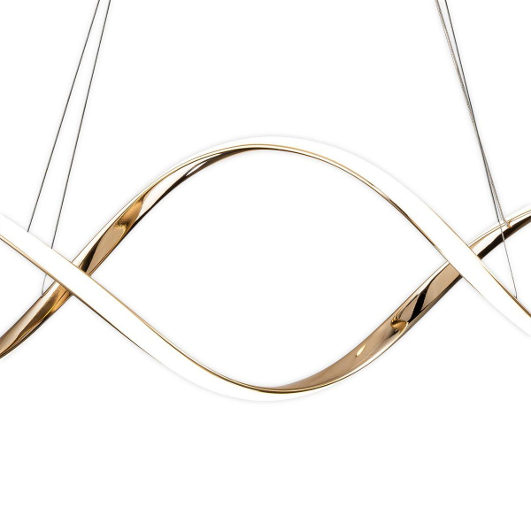 Подвесной светодиодный светильник Escada Knot 10236/1LED Gold Подвесной светодиодный светильник Escada Knot 10236/1LED Gold