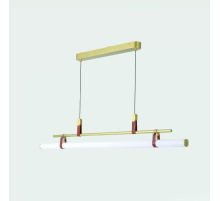 Подвесной светодиодный светильник iLedex Zoom 9498P-46W-3000K GL-BR-WH