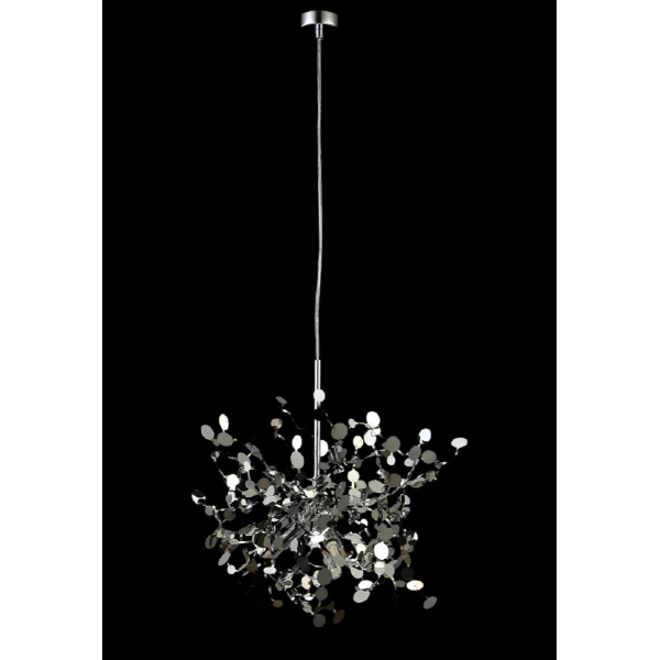 Подвесной светильник Crystal Lux GARDEN SP3 D400 CHROME Подвесной светильник Crystal Lux GARDEN SP3 D400 CHROME