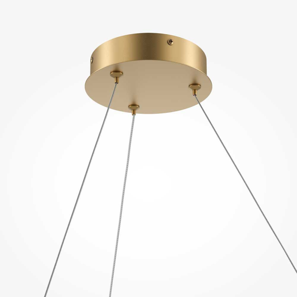 Подвесной светодиодный светильник Maytoni Curve MOD242PL-L33BSK