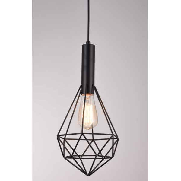 Светильник подвесной Alfa Light F3524-36 Black E27*1