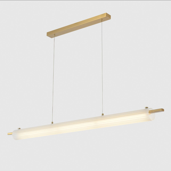 Подвесной светодиодный светильник Crystal Lux Tunnel SP40 Led Brass Подвесной светодиодный светильник Crystal Lux Tunnel SP40 Led Brass
