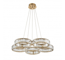 Подвесной светодиодный светильник Indigo Favo 12036/5P Brass V000074L