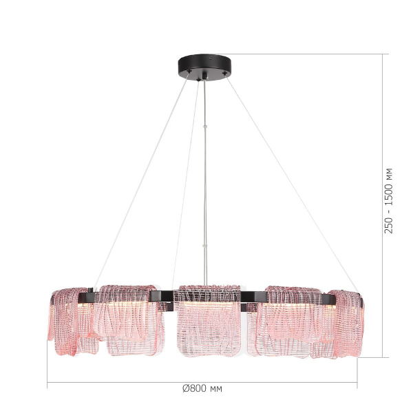 Подвесной светодиодный светильник ST Luce Voile SL6021.403.66 Подвесной светодиодный светильник ST Luce Voile SL6021.403.66
