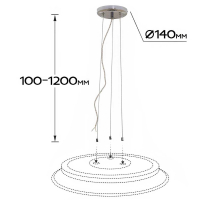 Подвесной комплект Citilux СтарЛайт CL703011