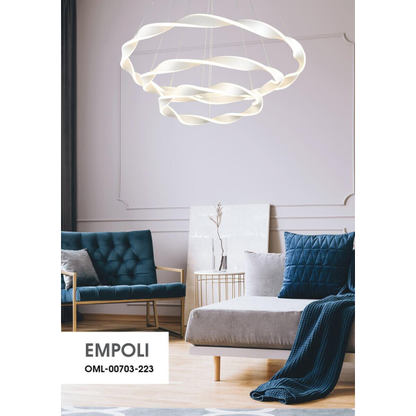 Подвесной светодиодный светильник Omnilux Empoli OML-00703-223 Подвесной светодиодный светильник Omnilux Empoli OML-00703-223
