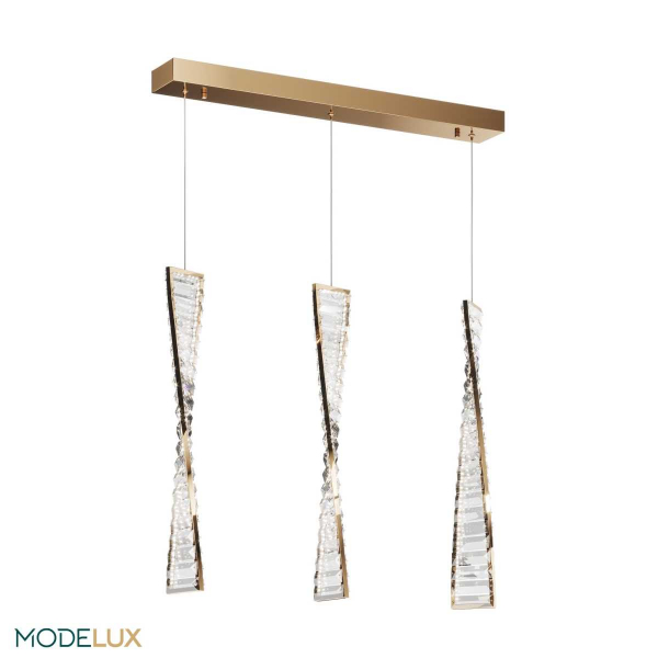 Подвесной светодиодный светильник Modelux Modestyle MS.88910.3 GD Подвесной светодиодный светильник Modelux Modestyle MS.88910.3 GD