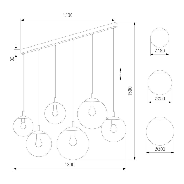 Подвесной светильник TK Lighting 4797 Esme Подвесной светильник TK Lighting 4797 Esme