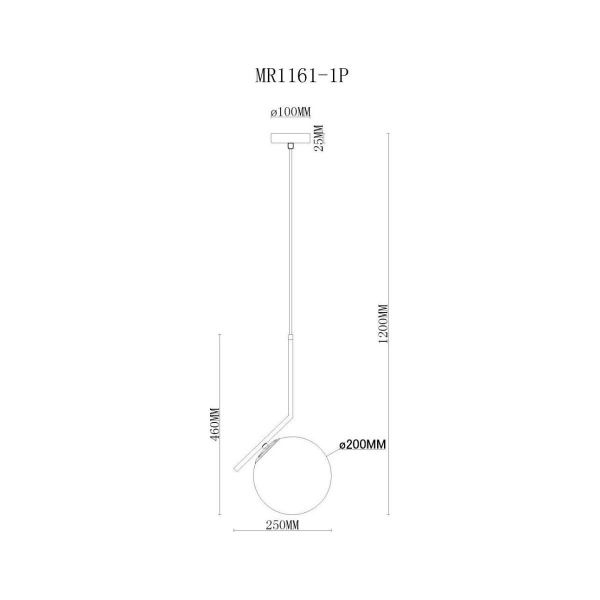 Подвесной светильник MyFar Pierre MR1161-1P Подвесной светильник MyFar Pierre MR1161-1P