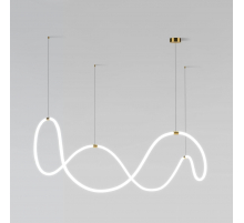 Подвесной светодиодный светильник Eurosvet 90288/1 латунь