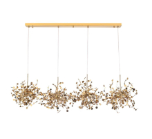 Подвесной светильник Crystal Lux GARDEN SP3х4 L1600 GOLD
