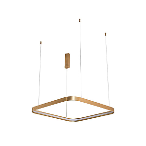 Подвесной светодиодный светильник Italline IT013-6031 gold 3000K