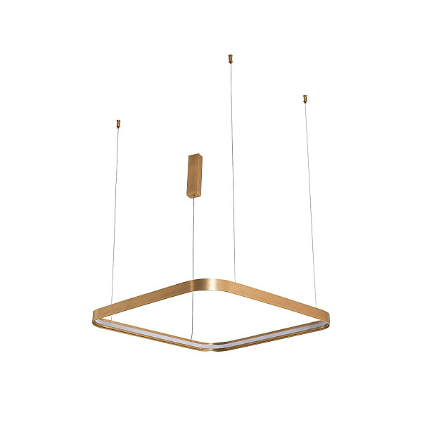 Подвесной светодиодный светильник Italline IT013-6031 gold 3000K