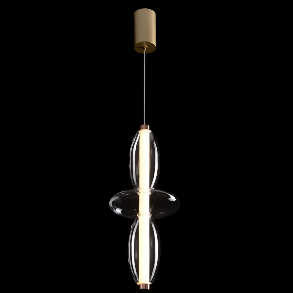 Подвесной светодиодный светильник Crystal Lux Quasar SP14W Led Transparent Подвесной светодиодный светильник Crystal Lux Quasar SP14W Led Transparent