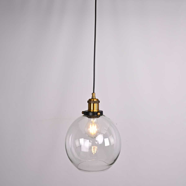 Подвесной светильник Imperium Loft Clear Glass Sphere Cloche 191634-22