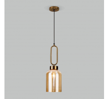 Подвесной светильник Eurosvet Flou 50229/1 янтарный