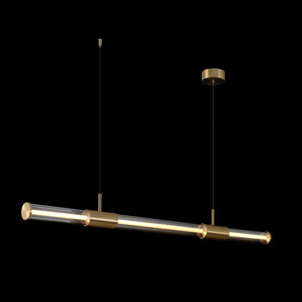 Подвесной светодиодный светильник Crystal Lux Lineup SP24W Led Brass Подвесной светодиодный светильник Crystal Lux Lineup SP24W Led Brass
