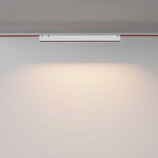 Подвесной светодиодный светильник Maytoni Technical Pendant system Parity Points TR128B-24W3K-M-W Подвесной светодиодный светильник Maytoni Technical Pendant system Parity Points TR128B-24W3K-M-W