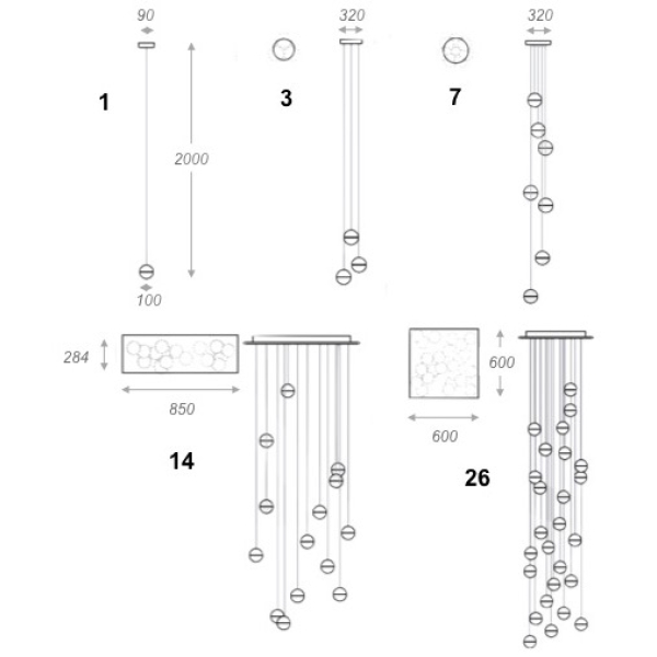 Подвесной светильник Imperium Loft 40,39 85101-22