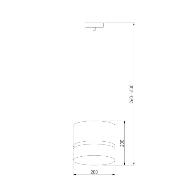 Подвесной светильник TK Lighting 6544 Paglia Black Подвесной светильник TK Lighting 6544 Paglia Black