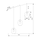 Подвесная люстра TK Lighting 5972 Elio