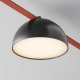 Подвесной светодиодный светильник Maytoni Technical Pendant system Parity Bowl TR126B-20W3K-B