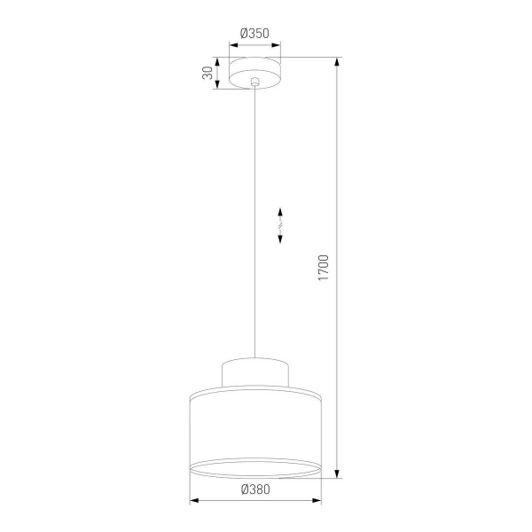 Подвесной светильник TK Lighting 3227 Duo Подвесной светильник TK Lighting 3227 Duo