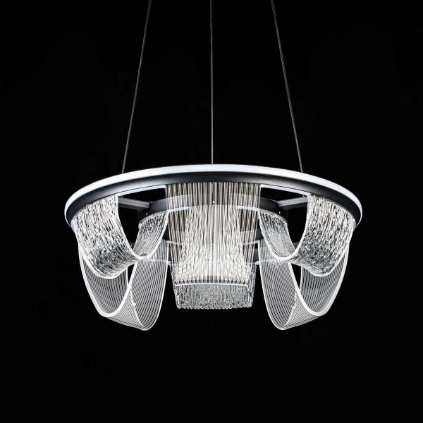 Подвесной cветильник LED4U L7706-460 BK Подвесной cветильник LED4U L7706-460 BK