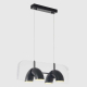 Светильник подвесной Crystal Lux ELEMENT SP24W LED BLACK