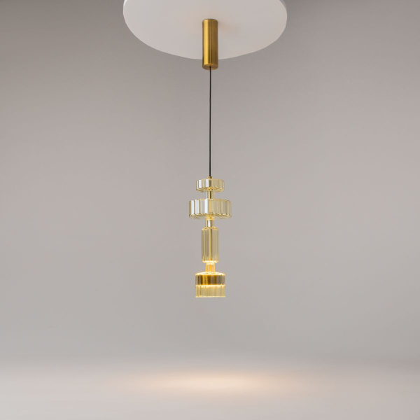 Подвесной светодиодный светильник Maytoni Level MOD253PL-L18BS3K1