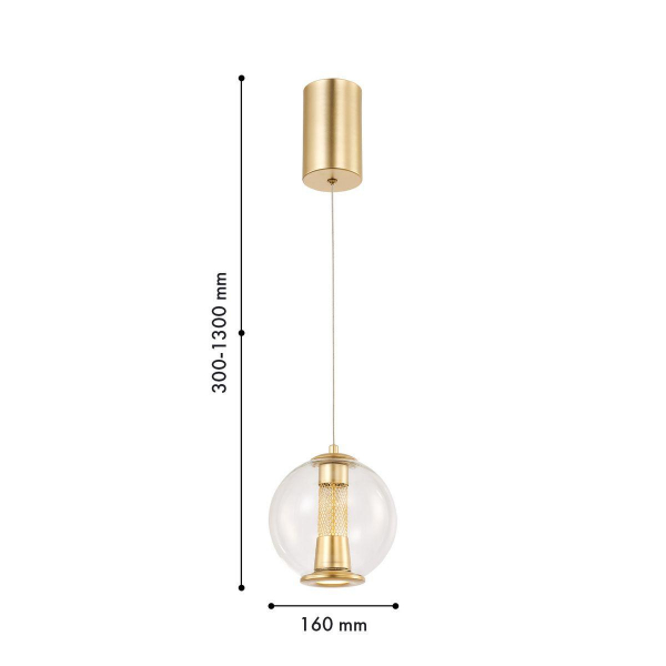 Подвесной светодиодный светильник Favourite Boble 4551-1P Подвесной светодиодный светильник Favourite Boble 4551-1P