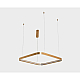 Подвесной светодиодный светильник Italline IT013-6031 gold 3000K