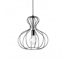 Подвесной светильник Ideal Lux Ampolla-1 SP1 Nero 148502